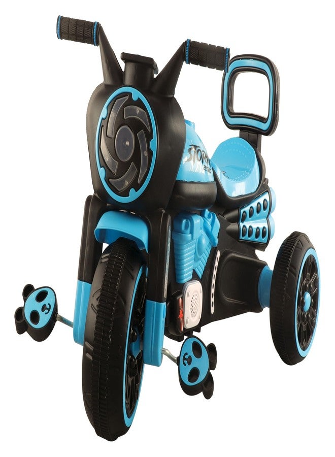 Joyride Storm 250 Bike Pedal Tricycles for Kids 1 to 4 Years| Kids Cycle with Musical Horn, LED Lights,Durbale EVA Wheels | Fun Outdoor Cycle for Kids for 2 Years | 4 Colors (Blue) - Image 5
